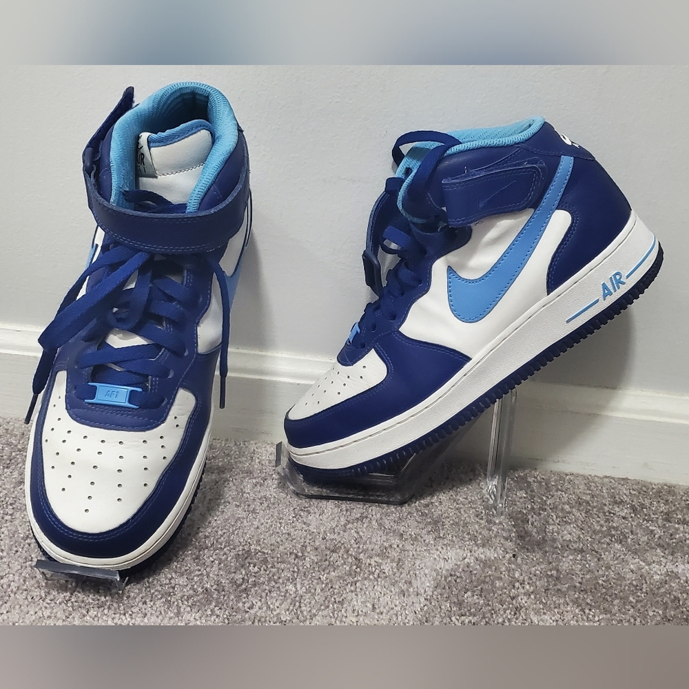 Nike Air Force 1 Mid By You Blue 9.5